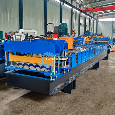 BEST glazed tile roofing sheet roll forming machine, metal sheet roofing panel making machine