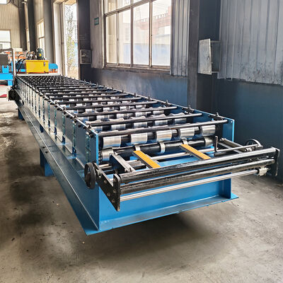 South Africa High Rib Wide Span Color Steel Roofing Sheet Roll Forming Machine
