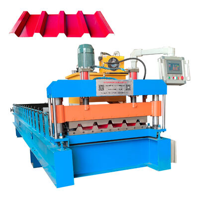 South Africa High Rib Wide Span Color Steel Roofing Sheet Roll Forming Machine