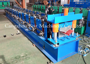 Ridge Cap Roll Forming Machine / Hydraulic Metal Roof Forming Machine