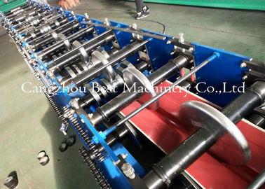 Ridge Cap Roll Forming Machine / Hydraulic Metal Roof Forming Machine