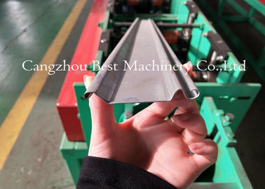 Galvanized Metal Roller Shutter Door Roll Forming Machine For Light Garage