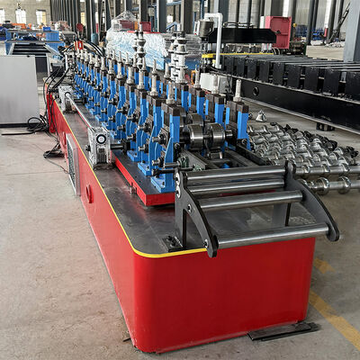 Auto Change Size High Speed C U Profile Flying Cutting Roll Forming Machine
