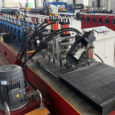 Auto Change Size High Speed C U Profile Flying Cutting Roll Forming Machine