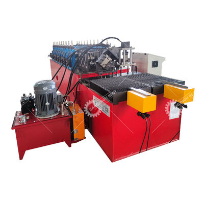 Galvanized Steel Double Line C U Profile Drywall Stud Roll Forming Machine