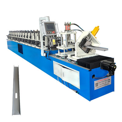Hydraulic Punching PLC Control High Soeed Stud Profile Roll Forming Machine