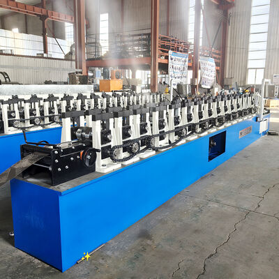 Hydraulic Punching PLC Control High Soeed Stud Profile Roll Forming Machine
