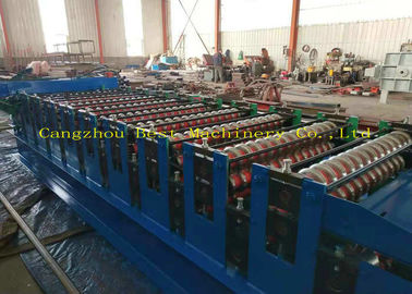 YX-840 850 Double Layer Roofing Sheet Roll Forming Machine PLC Control CE SGS Listed