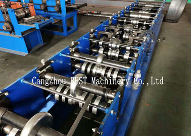 Ridge Cap Cold Making Roll Forming Machine With PLC Control 380V50HZ