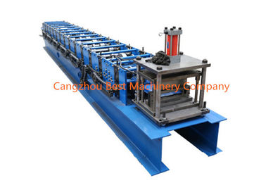 Strip Lock Roof Sheet Self Lock Sheet Metal Roofing Machine , Roof Sheet Making Machine