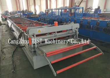 Zinc Galvanizing Trapezoidal Roofing Sheet Roll Forming Machine 380V Roofing Sheet Making Machine