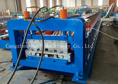 Professional Customized Roofing Sheet Roll Forming Machine Hydraulic Cutting Type