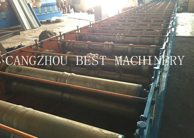 760 / 820 Clip Self Lock Roofing Wall Panel Sheet Roll Forming Machine Chain Driven Type\