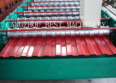 Australia Style Steel Roller Shutter Door Roll Forming Machine 5.5KW PLC Control