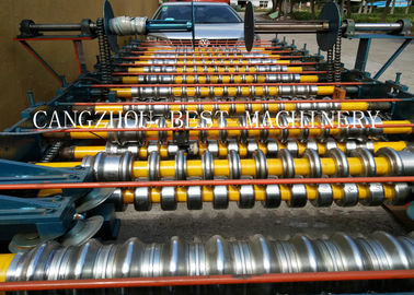 Australia Style Steel Roller Shutter Door Roll Forming Machine 5.5KW PLC Control