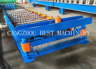 Metal Roofing Galvanized Aluminum Corrugated Steel Sheet Forming Making Machine 8-12m/min Speed