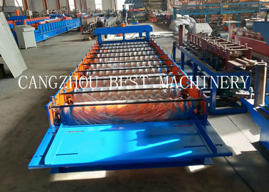 Metal Roofing Galvanized Aluminum Corrugated Steel Sheet Forming Making Machine 8-12m/min Speed