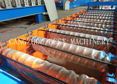 Metal Roofing Galvanized Aluminum Corrugated Steel Sheet Forming Making Machine 8-12m/min Speed