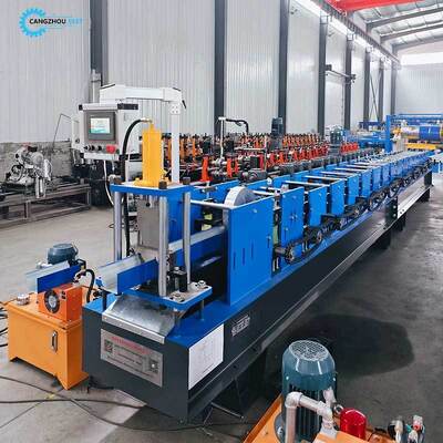 Ghana Popular Color Stee K Gutter Making Roll Forming Machine