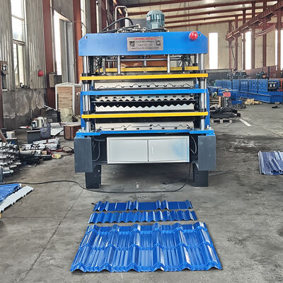 3-in-1 Double Deck and Single Layer Integrated Roll Forming Machine