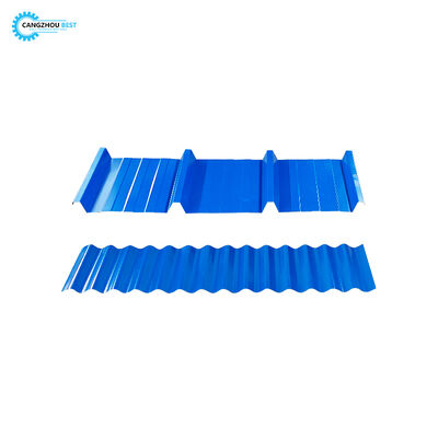 Peru Popular Color Steel Double Layer Tr4&988 Profile Making Roll Forming Machine 