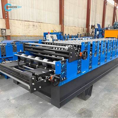 Double Layer Trapezodial IBR Sheet 840&836 Corrugated Sheet Roofing Making Roll Forming Machine