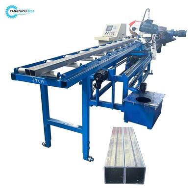 PLC Control Automatically Galvanized Square Tube Pipe Laser Welding Roll Forming Machine