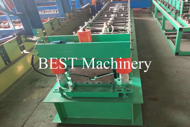 High Precision Ridge Cap Roll Forming Machine For Roof Tile / IBR Roof Sheet