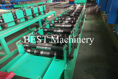 High Precision Ridge Cap Roll Forming Machine For Roof Tile / IBR Roof Sheet