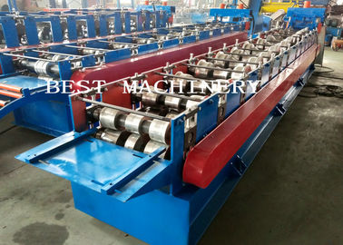 Best Glazed Roof Ridge Cap Roll Forming Machine 3KW 12m/min Production