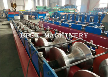 Best Glazed Roof Ridge Cap Roll Forming Machine 3KW 12m/min Production