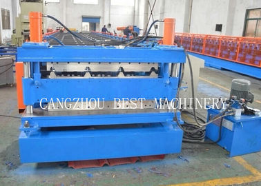 Peru Pouplar Design Double Layer Roofing Sheet Cold Roll Forming Machine