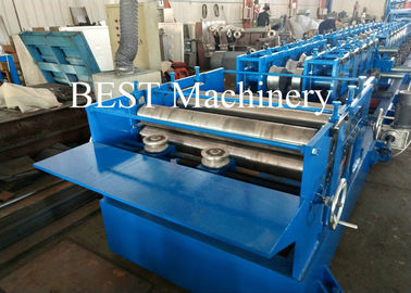 Automatic C Purlin Roll Forming Machine 15-20m / Min PLC Control System