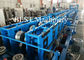 Automatic Z Section / Purlin Roll Forming Machine Pre Punching Gcr15 Steel Roller Material