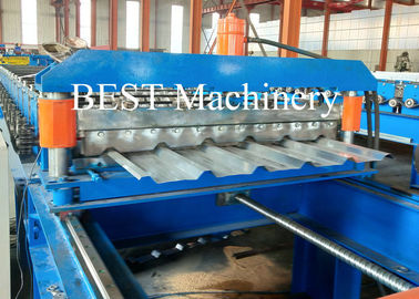 High Speed Max 25-30m/Min Roof Sheet Cold Roll Forming Machine Hydraulic Cutting Type