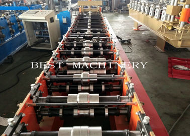 YX-400 Building Material Ridge Cap Roll Forming Making Machine 3kw Power