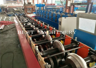 YX-400 Building Material Ridge Cap Roll Forming Making Machine 3kw Power