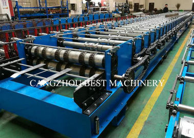 New Condition Deck Sheet Floor Roll Forming Machine PLC Control System