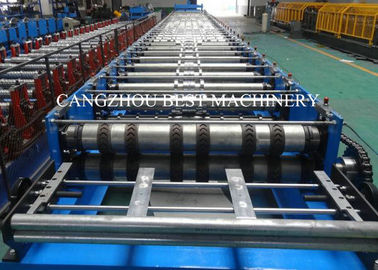 New Condition Deck Sheet Floor Roll Forming Machine PLC Control System