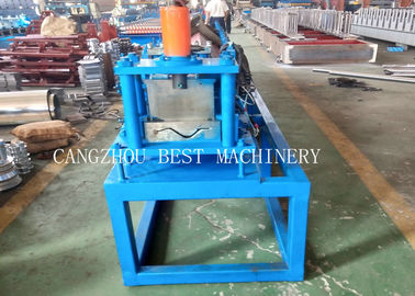 1 Year Warranty Shallow Rain Gutter Roll Forming Machine PPGI/ GI Material