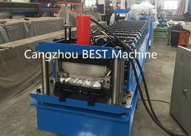 Standing Seam Boltless Roof Panel Roll Forming Machine Hydraulic Cutting Type