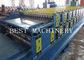 Double Deck Profile Wall Roof Panel Roll Forming Machine Hydraulic Type