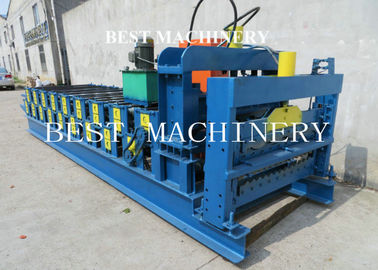 Automatic Corrugated Roof Panel Roll Forming Machine PLC Control System