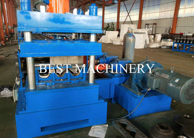 Hydraulic Highway Guardrail Roll Forming Machine Steel Iron 2&amp;3 Waves Crash Barrier