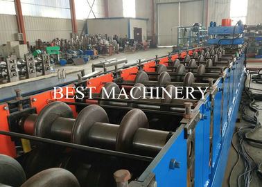 PLC Highway Guardrail Roll Forming Machine Metal Steel Profile W Beam Crash Barrier