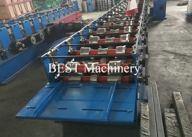 Color Coated Top Roll Ridge Cap Roll Forming Machine with Pressing Device