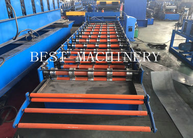 Corrugated Roof Sheet Steel Making Cold Roll Forming Machine With High Speed