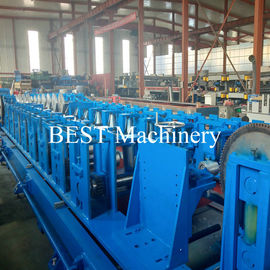 Long Life PLC Control Cable Tray Roll Forming Machine With Punching Production Line