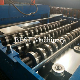 Plank Perforated C U Channel Cable Tray Roll Forming Machine Hydraulic Cutter / Punch