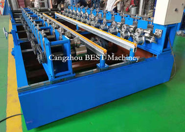 Corrugated Roof Sheet Steel Making Cold Roll Forming Machine With High Speed